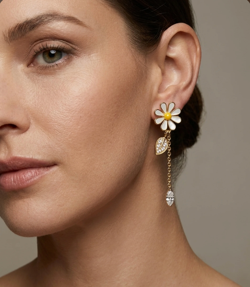 Boucles d'Oreilles Marguerite