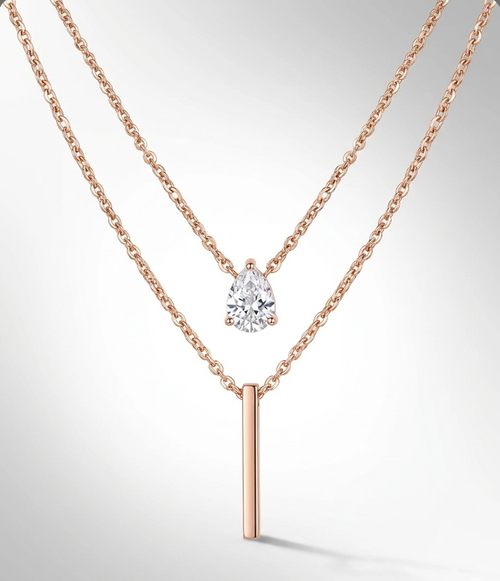 Collier Chaîne Double