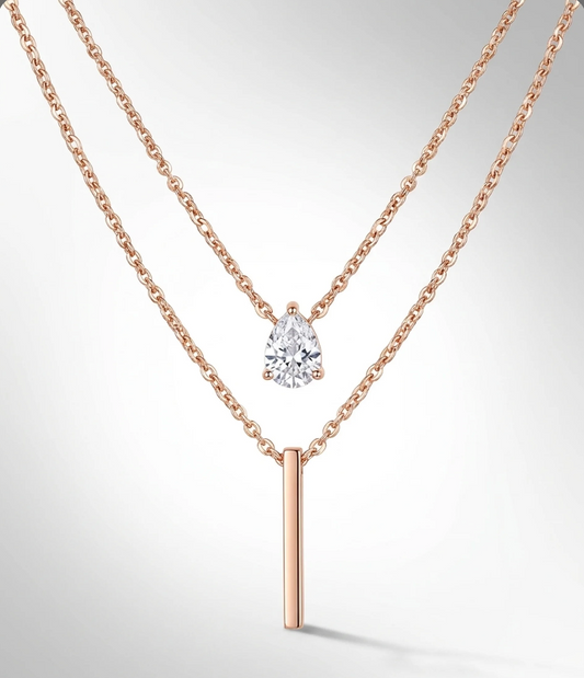 Collier Chaîne Double