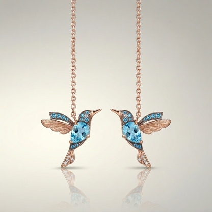 Boucles d'Oreilles Colibri