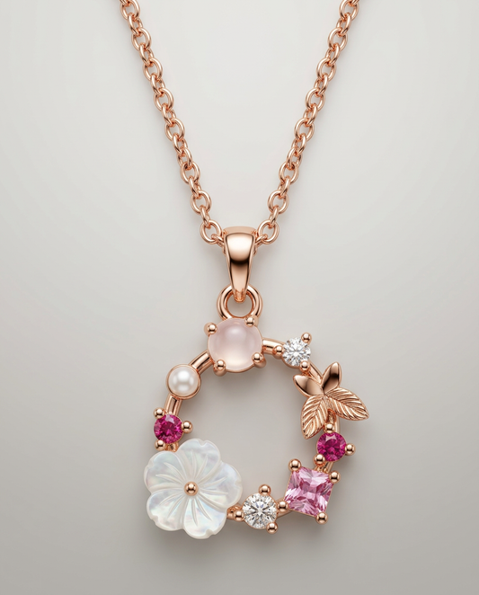 Collier Cercle de Fleurs