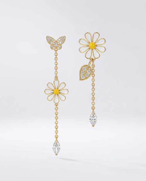 Boucles d'Oreilles Marguerite