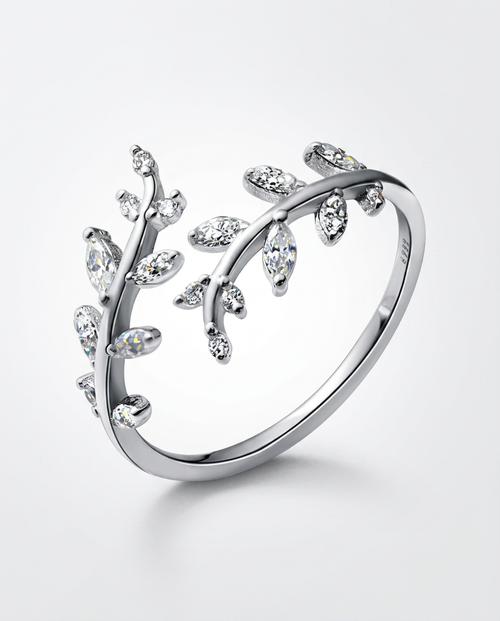Bague Laurier Argent 925