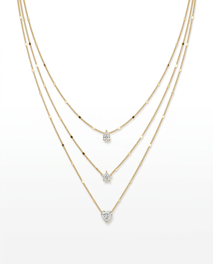 Collier Chaîne triple