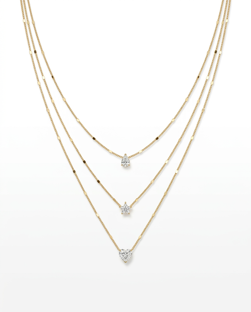 Collier Chaîne triple