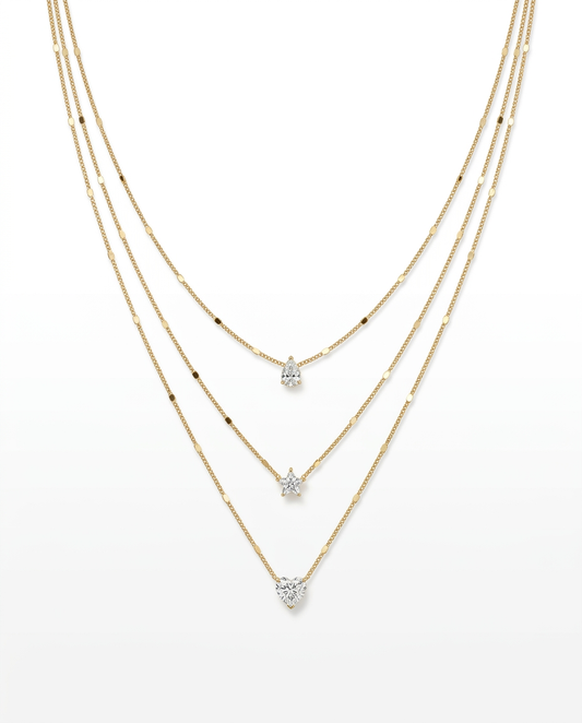 Collier Chaîne triple